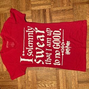 Harry Potter Red Mischief Top